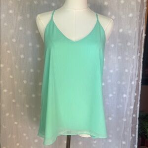 Soft floaty tank.  Great condition super pretty